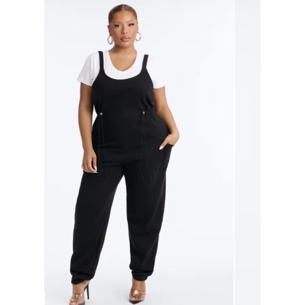 Fashion Nova Felicia Cozy Jumpsuit NWT SIZE 3X